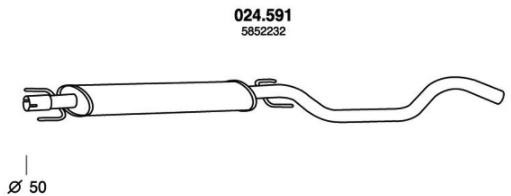 PEDOL Kesksummuti 024.591 PEDOL Kesksummuti SUZUKI 024.591
