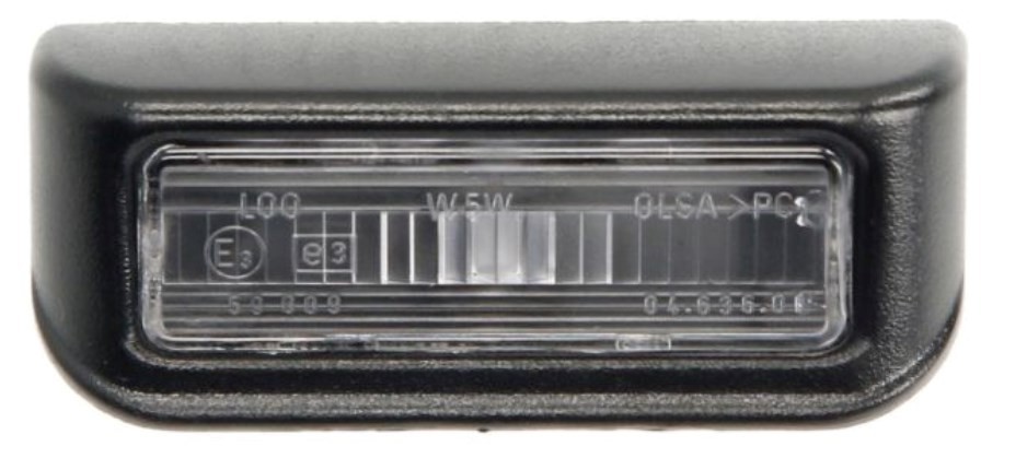OLSA Numbrivalgustus 1.05.074.00 Numbrivalgustus OLSA Opel MERIVA 1.05.074.00