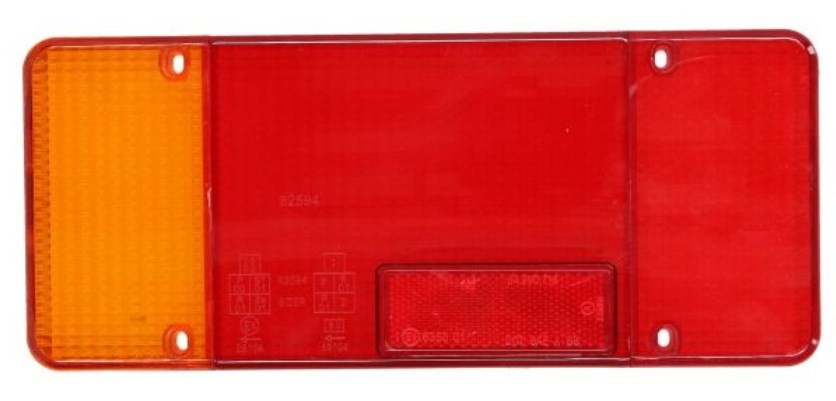 OLSA Vidro de farol, luz traseira 2.44.229.20 2.44.229.20 Peças para luz traseira VW SHARAN OLSA
