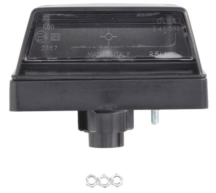 OLSA Luz de chapa de matrícula 2.45.052.00 Lâmpada para luz de matrícula OLSA MERCEDES-BENZ 2.45.052.00
