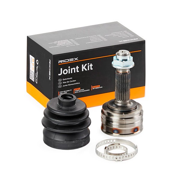 RIDEX Jogo de apoios, veio de transmissão 5J0564 Ponteira de transmissão TOYOTA RIDEX 5J0564