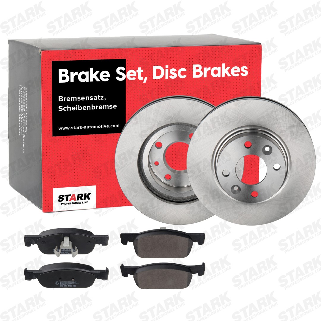 STARK Bremsscheiben und -beläge SKBK-10991004 Bremsen Kit STARK Dacia DOKKER SKBK-10991004