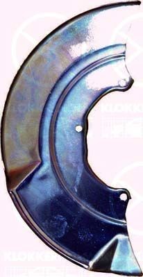 KLOKKERHOLM Flasque de frein 9558377 Volkswagen TIGUAN Déflecteur disque de frein KLOKKERHOLM 9558377