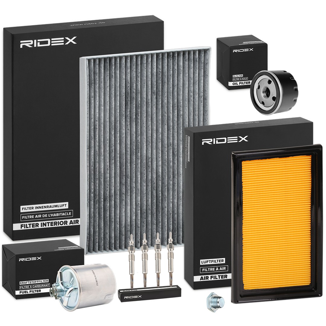 RIDEX Servicekit 4682P21458 4682P21458 RIDEX servicekit och filtersats Nissan NAVARA