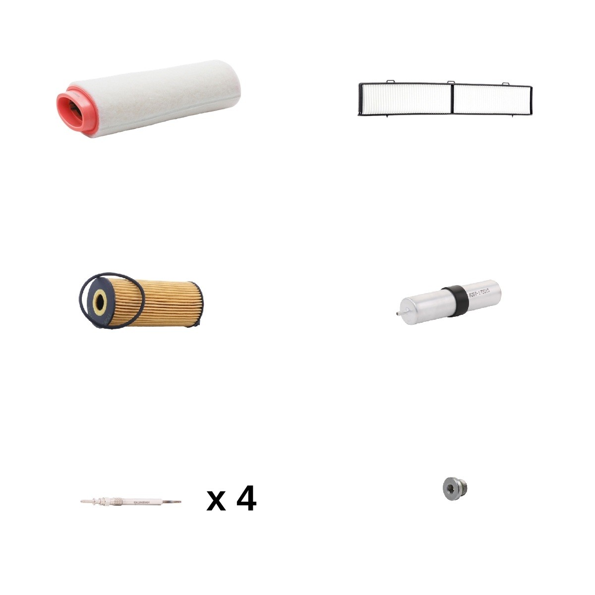 RIDEX Servicekit 4682P23065 4682P23065 RIDEX servicekit och filtersats BMW Z3