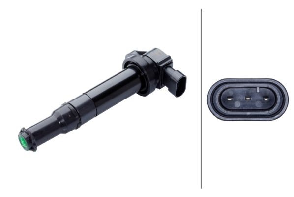 HELLA Ignition coil 5DA 358 168-141 Kia CARENS HELLA ignition coil 5DA358168141