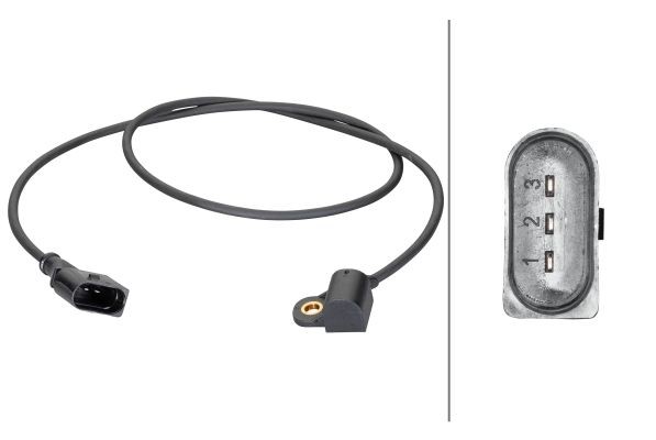 HELLA Αισθητήρας, θέση εκκεντροφ. άξονα 6PU 013 122-701 Αισθητήρας θέσης εκκεντροφόρου HELLA Q3 6PU 013 122-701 φθηνά