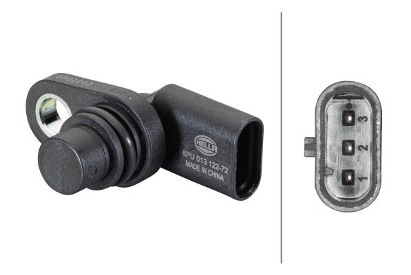 HELLA Camshaft position sensor 6PU 013 122-721 HELLA 6PU 013 122-721 genuine Mercedes C238 cmp sensor price