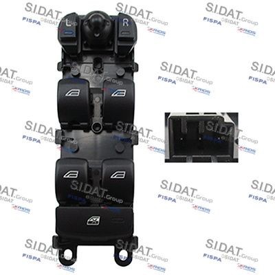 SIDAT Kytkin, lasinnostin 5.145177A2 5.145177A2 SIDAT Lasinnostimen kytkin Land Rover DISCOVERY hinta