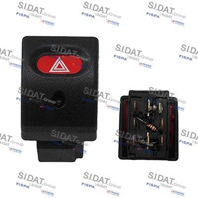 SIDAT Διακόπτης φώτων έκτακτης ανάγκης 660506A2 SIDAT 660506A2 Διακόπτης φώτων έκτακτης ανάγκης Opel Astra F CC τιμες