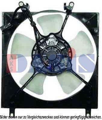 Koelventilator AKS DASIS 118031N AKS DASIS 118031N: Koelventilator Mitsubishi COLT 2002