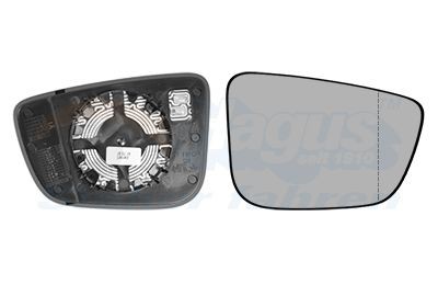 Sklo vonkajżieho zrkadla VAN WEZEL 0550838 VAN WEZEL 0550838 Sklo zrkadla BMW Rad 7 2022