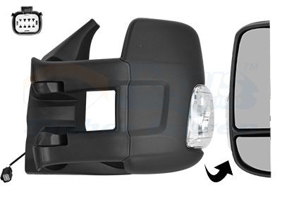 VAN WEZEL Espelho retrovisor 1991821 VAN WEZEL 1991821 Espelho retrovisor OPEL MOVANO originais