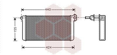 VAN WEZEL Värmepaket 31006192 31006192 VAN WEZEL värmepaket Mercedes SL