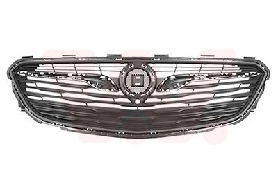 VAN WEZEL Radiatorgitter 3854510 VAN WEZEL 3854510 Front grill Diplomat A Sedan pris