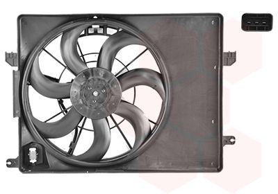 Motoventilateur VAN WEZEL 8257747 VAN WEZEL 8257747 Ventilateur de moteur Kia SPORTAGE 2010