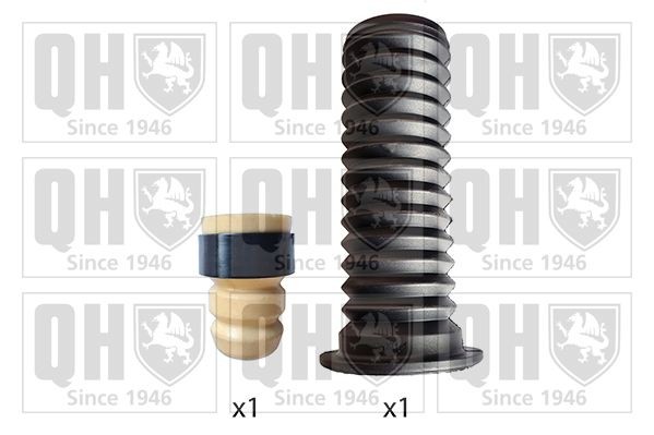 QUINTON HAZELL Kit parapolvere, ammortizzatore QAB303K2 QAB303K2 Soffietti parapolvere & tampone ammortizzatore QUINTON HAZELL Volkswagen