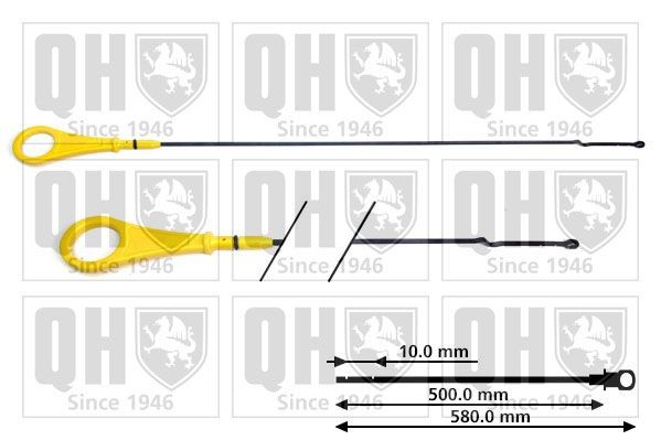 Oil Dipstick QUINTON HAZELL QOD165 QUINTON HAZELL QOD165 FORD KUGA 2025 oil dipstick price
