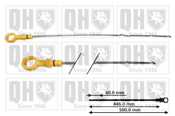 QUINTON HAZELL Astina olio motore QOD167 QOD167 Astina olio motore QUINTON HAZELL RENAULT LAGUNA costo