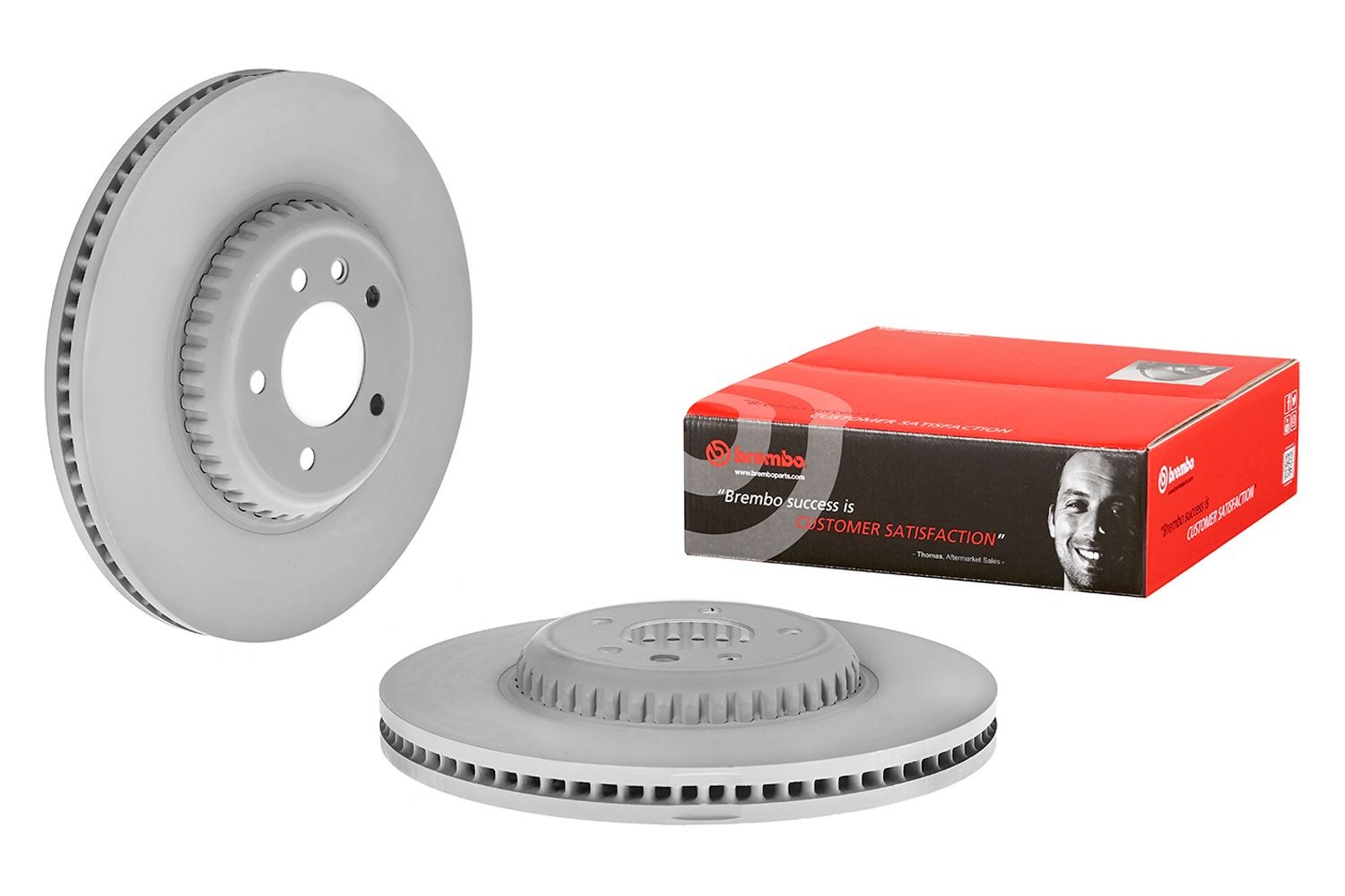 Brzdový kotouč BREMBO 09.D550.23 BREMBO Prime 09.D550.23: Brzdový kotúč Land Rover DEFENDER 2020