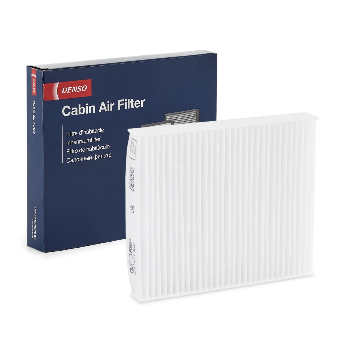 DENSO Φίλτρο, αέρας εσωτερικού χώρου DCF386P DCF386P Φίλτρα καμπίνας TOYOTA SIENNA DENSO