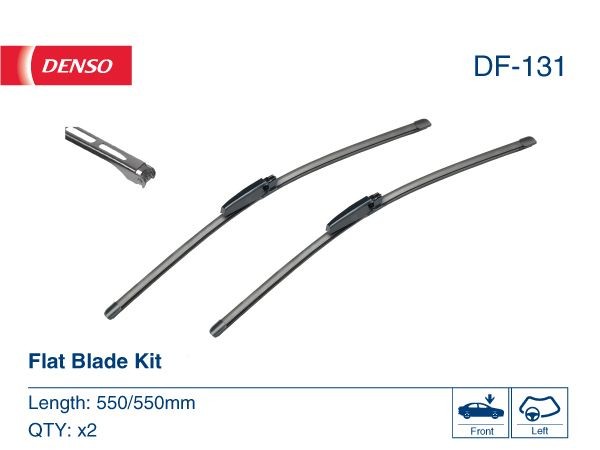 DENSO Stikla tīrītāja slotiņa DF-131 DENSO DF-131 Logu slotiņas Mercedes CL203 cena