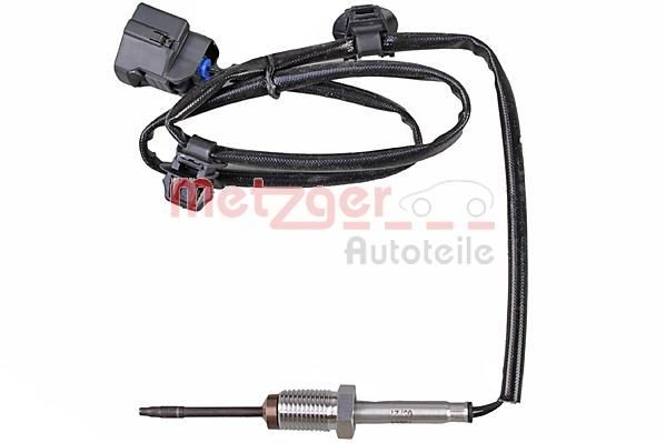 METZGER Devējs, Izplūdes gāzu temperatūra 0894860 Temperatūras sensors METZGER Nissan QASHQAI 0894860