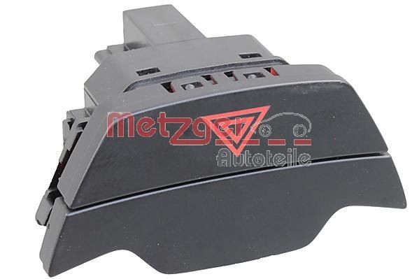 METZGER Alarmlicht schakelaar 0916785 METZGER 0916785 Waarschuwingsknipperlamp schakelaar Ford Mondeo ba7 originele prijs