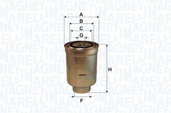 MAGNETI MARELLI Brandstoffilter 153071762560 MAGNETI MARELLI 153071762560 Brandstof-filter HYUNDAI Tucson Van / SUV (TLE) goedkoop
