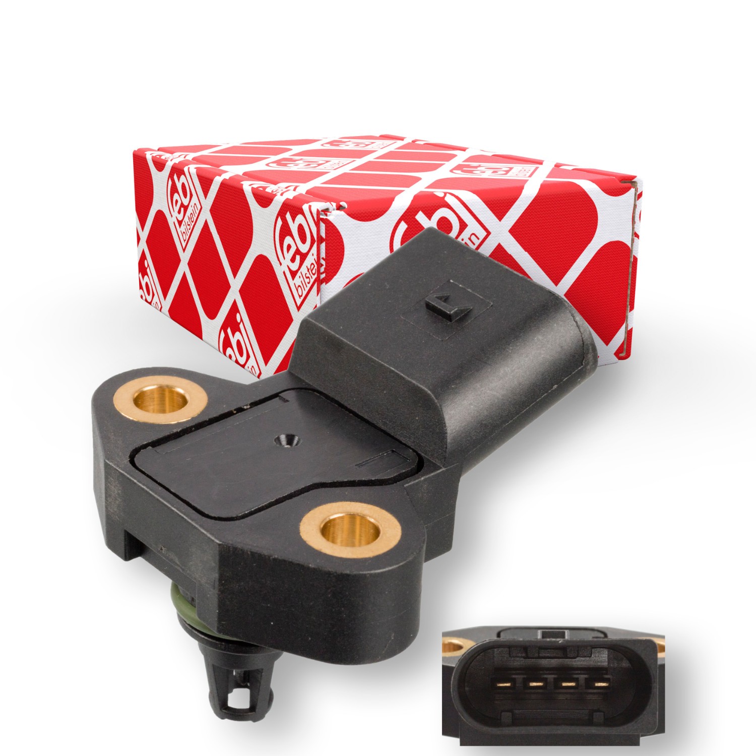 FEBI BILSTEIN Sensor, vuldruk 109557 109557 MAP sensor MERCEDES-BENZ C-Klasse FEBI BILSTEIN