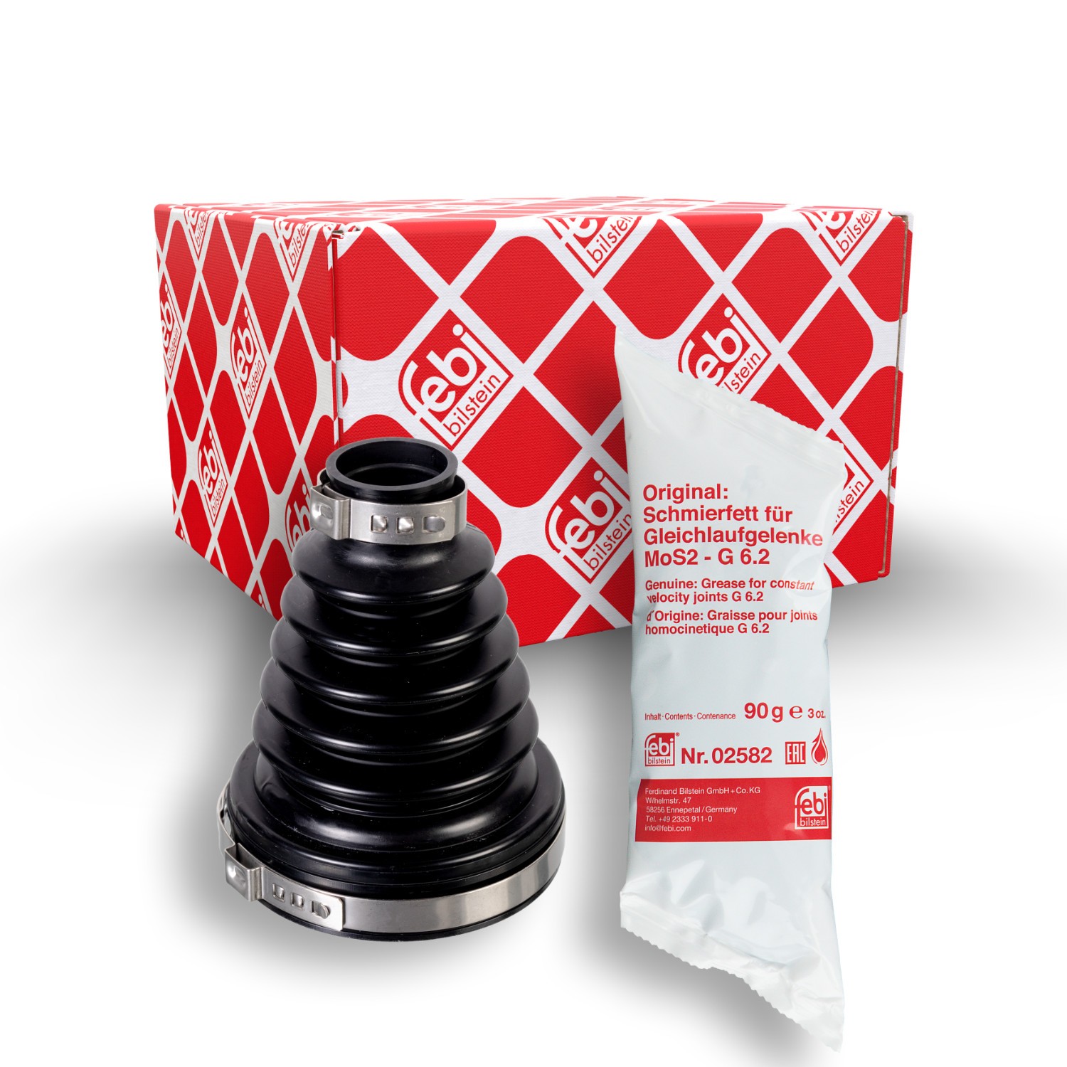 FEBI BILSTEIN Zestaw osłon, półoż napędowa 175177 FEBI BILSTEIN 175177 Napęd koła VW Load Up