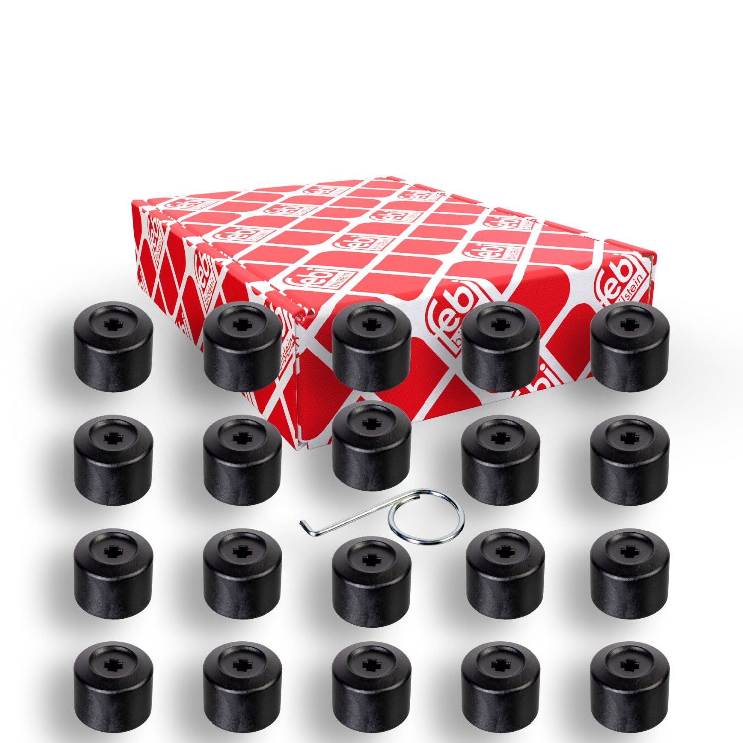 Kappe, hjulmøtrik FEBI BILSTEIN 175230 FEBI BILSTEIN 175230: Bolte til alufælge Volkswagen GOLF 2013