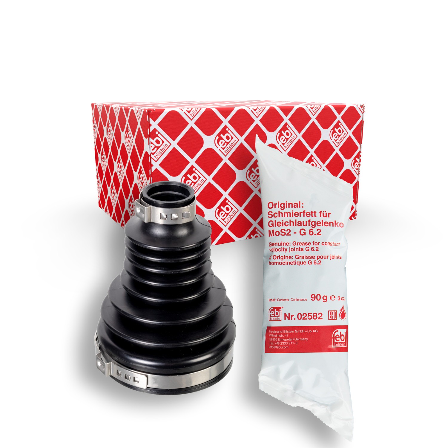 FEBI BILSTEIN Kaitsekummikomplekt, veovõll 175236 175236 Veovõlli otsa porikumm SMART CITY-COUPE FEBI BILSTEIN