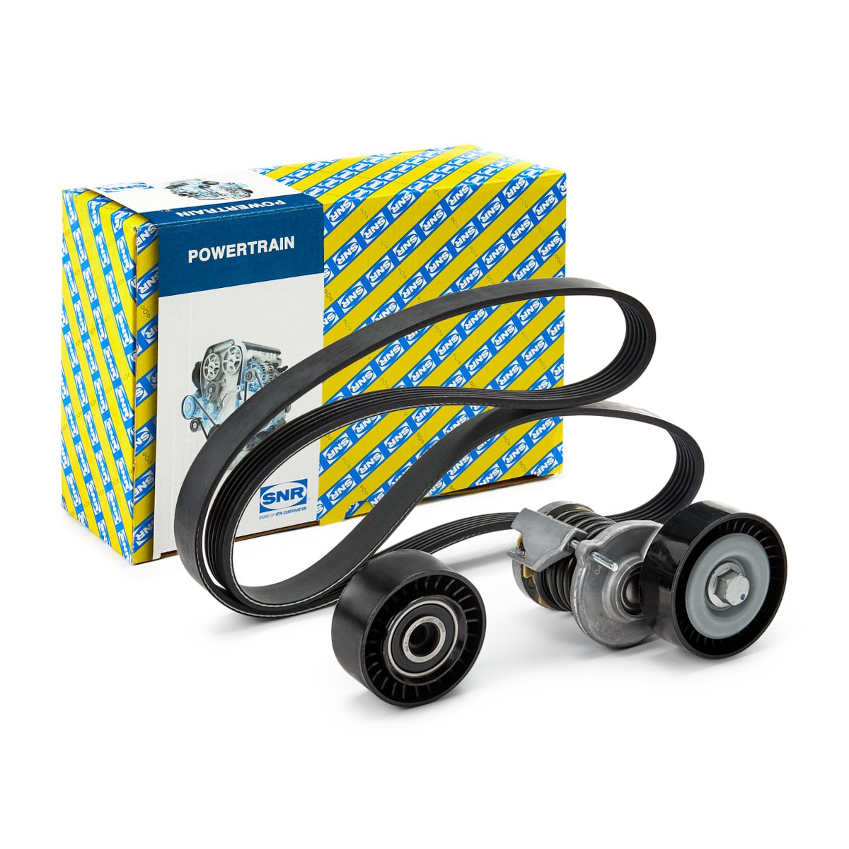 Jogo de correias trapezoidais estriadas SNR KA857.13 SNR KA857.13 Kit de correias trapezoidais estriadas AUDI A6 2018