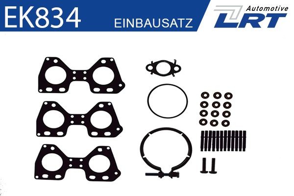 LRT Kit montaggio, Collettore di scarico EK834 EK834 Kit montaggio collettore di scarico LRT MINI CLUBMAN costo