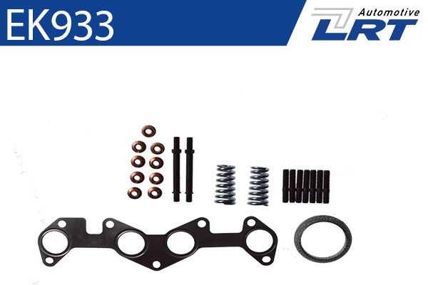 LRT Montageset, uitlaatelleboogpijp EK933 LRT EK933 Montageset uitlaatspruitstuk Renault Scénic IV aan een voordelige prijs