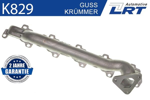 LRT Exhaust manifold K829 K829 LRT exhaust manifold ISUZU D-MAX