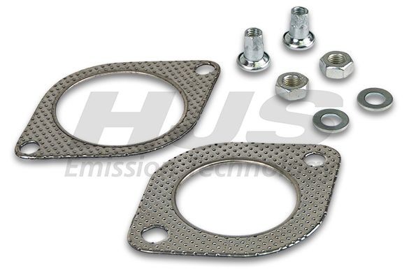 Montageset partikelfilter HJS 82 42 4232 HJS 82 42 4232 Flexibel uitlaatstuk NISSAN PICK UP 2012