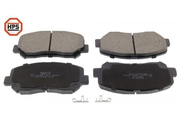 MAPCO Plaquettes de frein 6650HPS Plaquette de frein sport MAPCO MAZDA 6650HPS