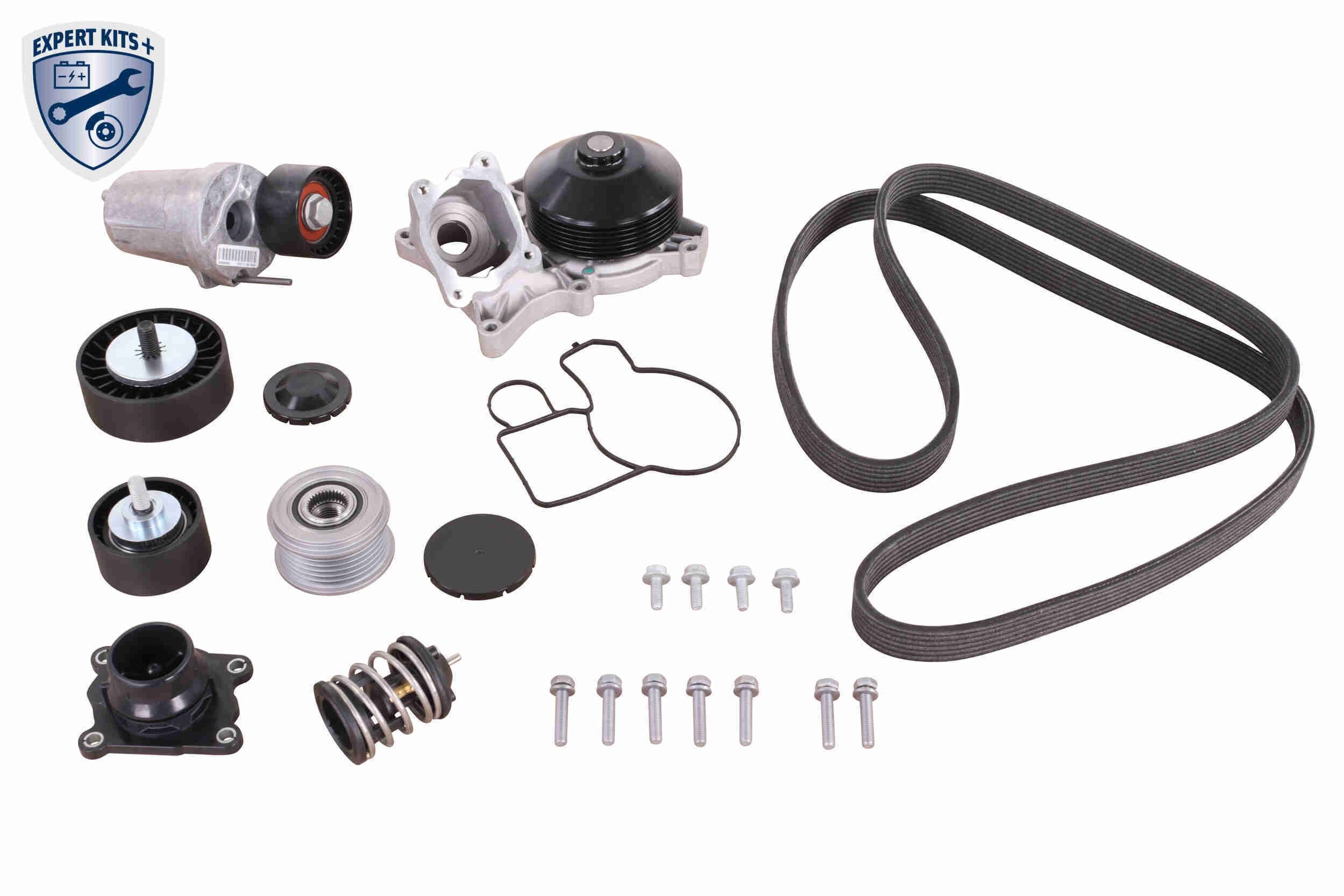 VAICO Vodné čerpadlo + sada ozubeného remeňa V20-50100-BEK VAICO V20-50100-BEK Vodné čerpadlo + sada ozubeného remeňa BMW 3 Sedan (F30, F80) 320 i 170 KS 2014
