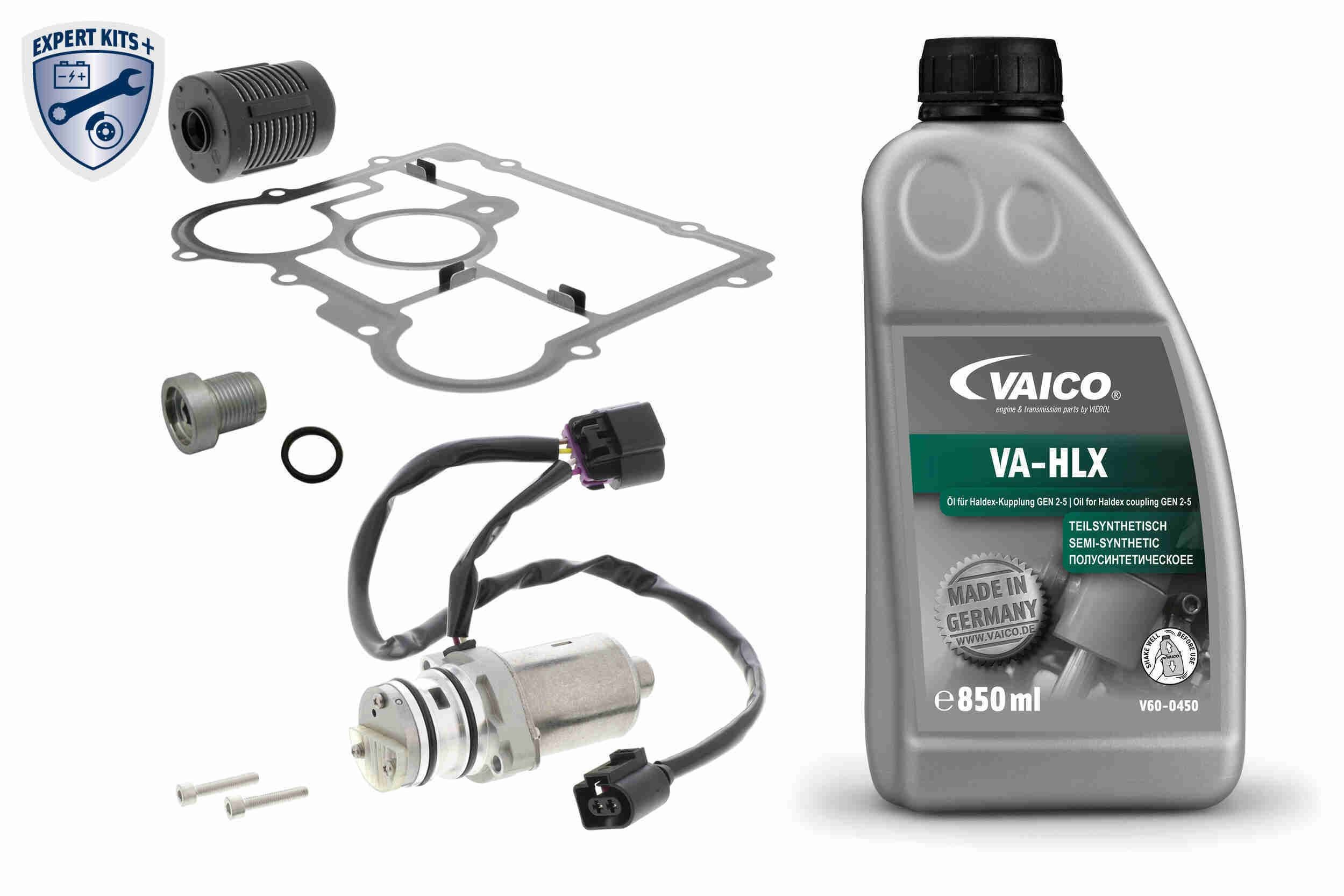 VAICO Reparatursett, lamellkobling pumpe (allhjulsdrift) V40-1744 VAICO V40-1744 Delesett, oljeskift automatisk girkasse PEUGEOT 208 hva koster