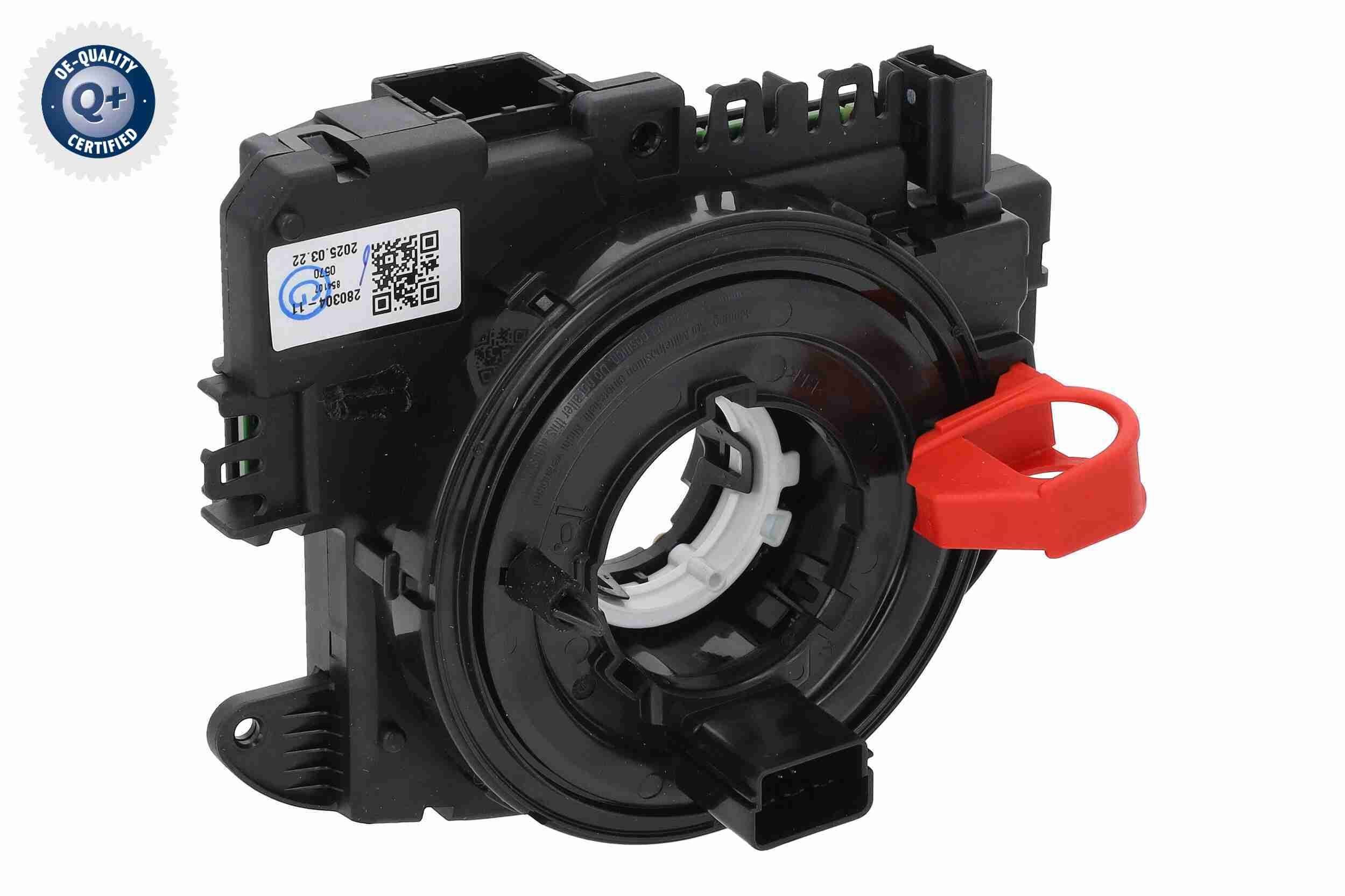 VEMO Klockfjäder, airbag V10-72-0201 Byta Rattstångsbrytare Ford USA Probe I kostnad VEMO V10-72-0201