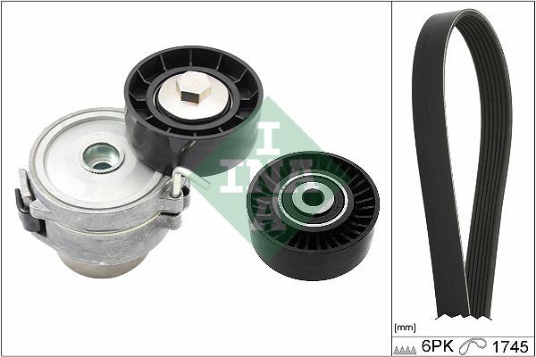Soonrihmakomplekt INA 529 0518 10 INA 529 0518 10 Soonrihm Land Rover FREELANDER 2013