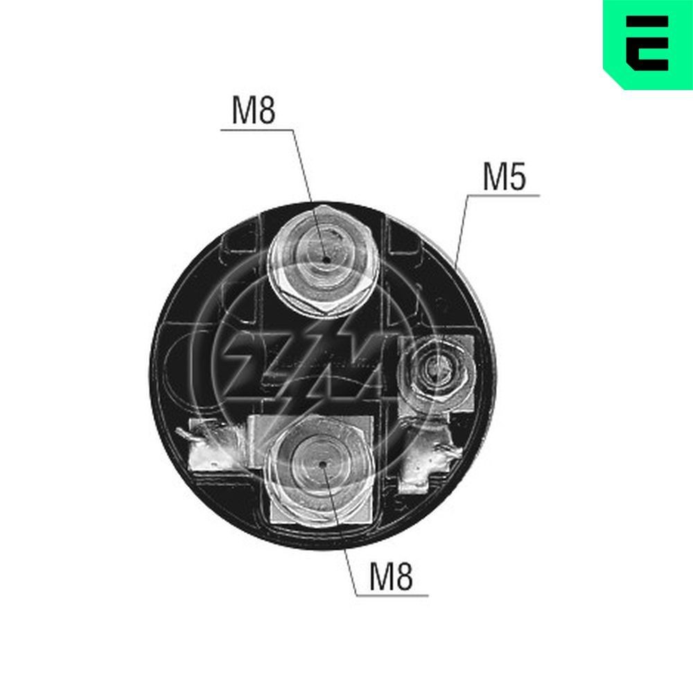 ERA Reparatieset, startmotor ZM86096 Seat TARRACO Startmotor onderdelen ERA ZM86096