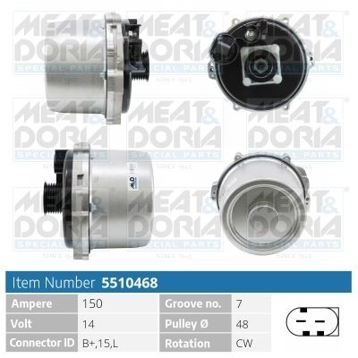 MEAT & DORIA Dynamo 5510468 Dynamo MEAT & DORIA FREELANDER 5510468 billige