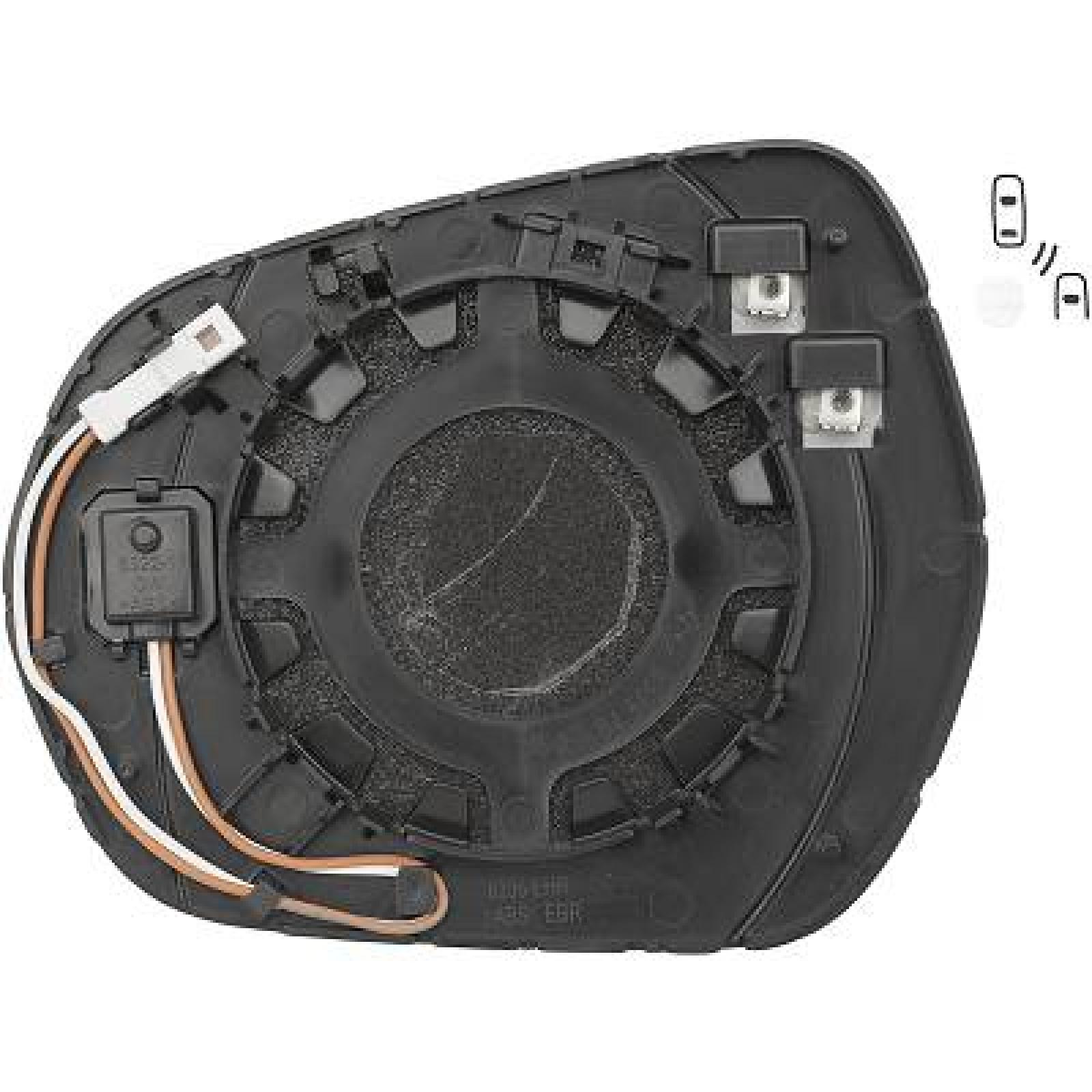 DIEDERICHS Spejlglas, udvendig spejl 1407226 Spejlglas DIEDERICHS MPV 1407226 billig