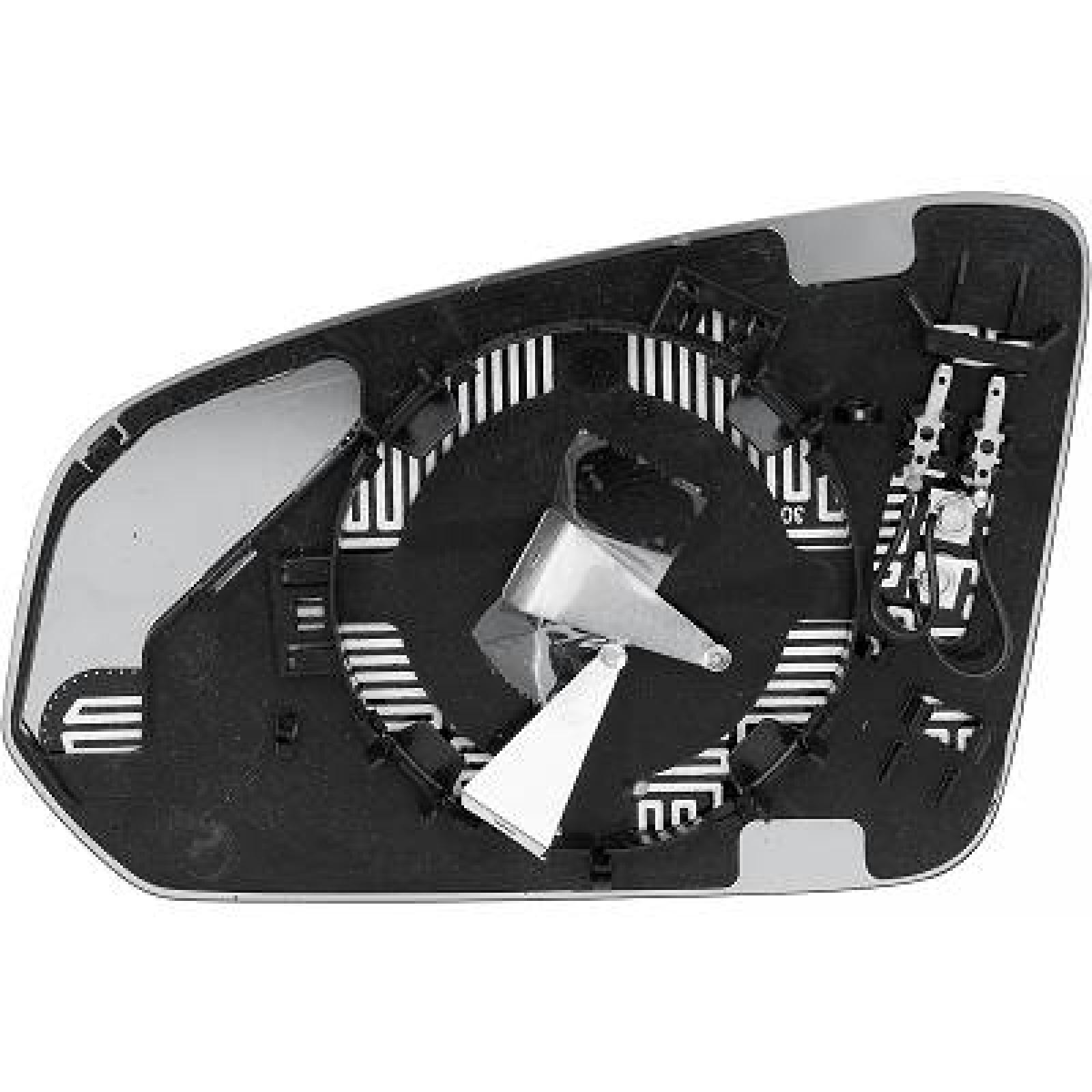 DIEDERICHS Spejlglas, udvendig spejl 7662126 Sidespejl glas DIEDERICHS Volvo V40 Kombi 7662126