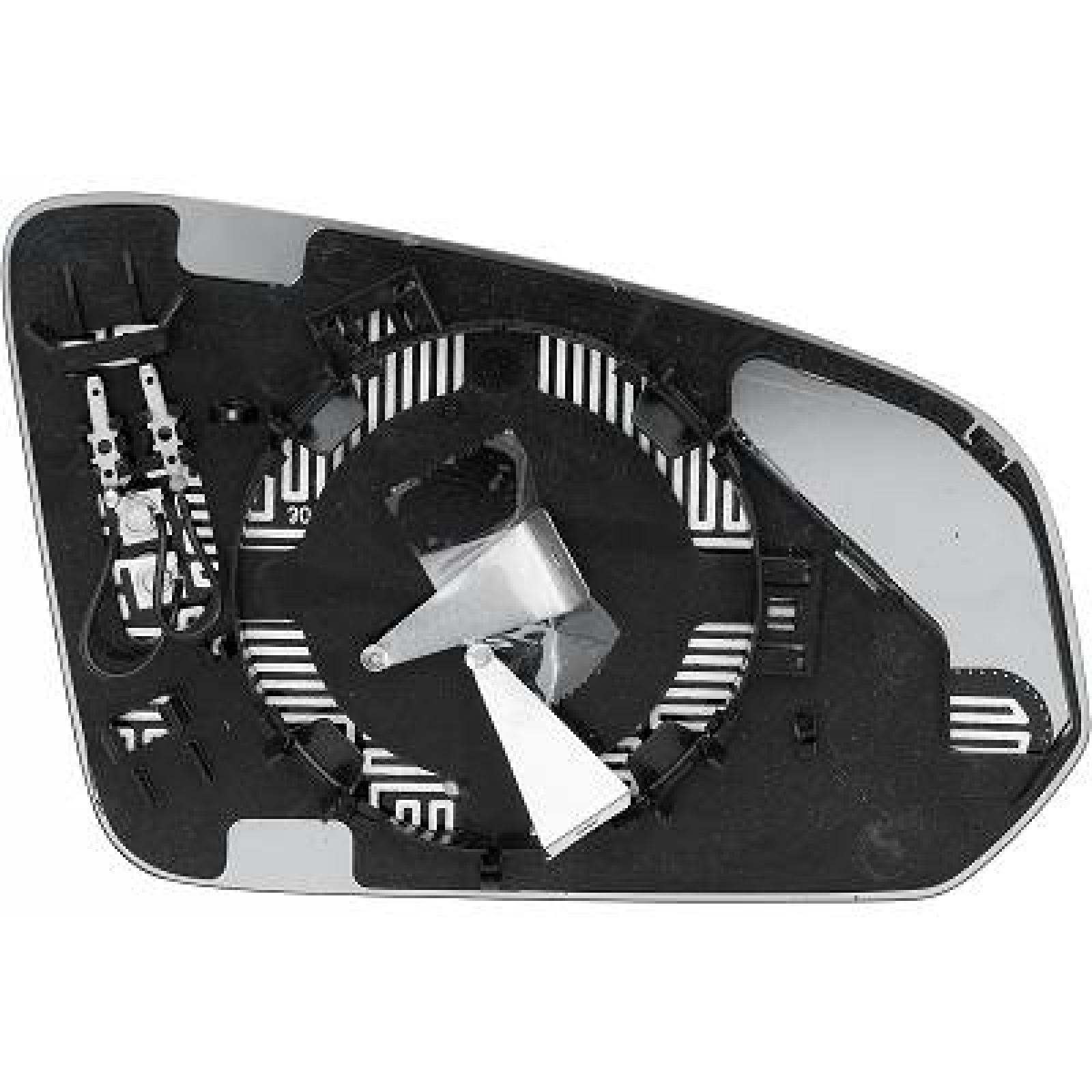 DIEDERICHS Speilglass, ytterspeil 7662127 7662127 Sladrespeil VOLVO V70 DIEDERICHS