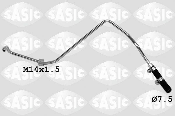SASIC Tubo de óleo, compressor 3326001 Tubo óleo turbo SASIC Chevrolet ORLANDO 3326001