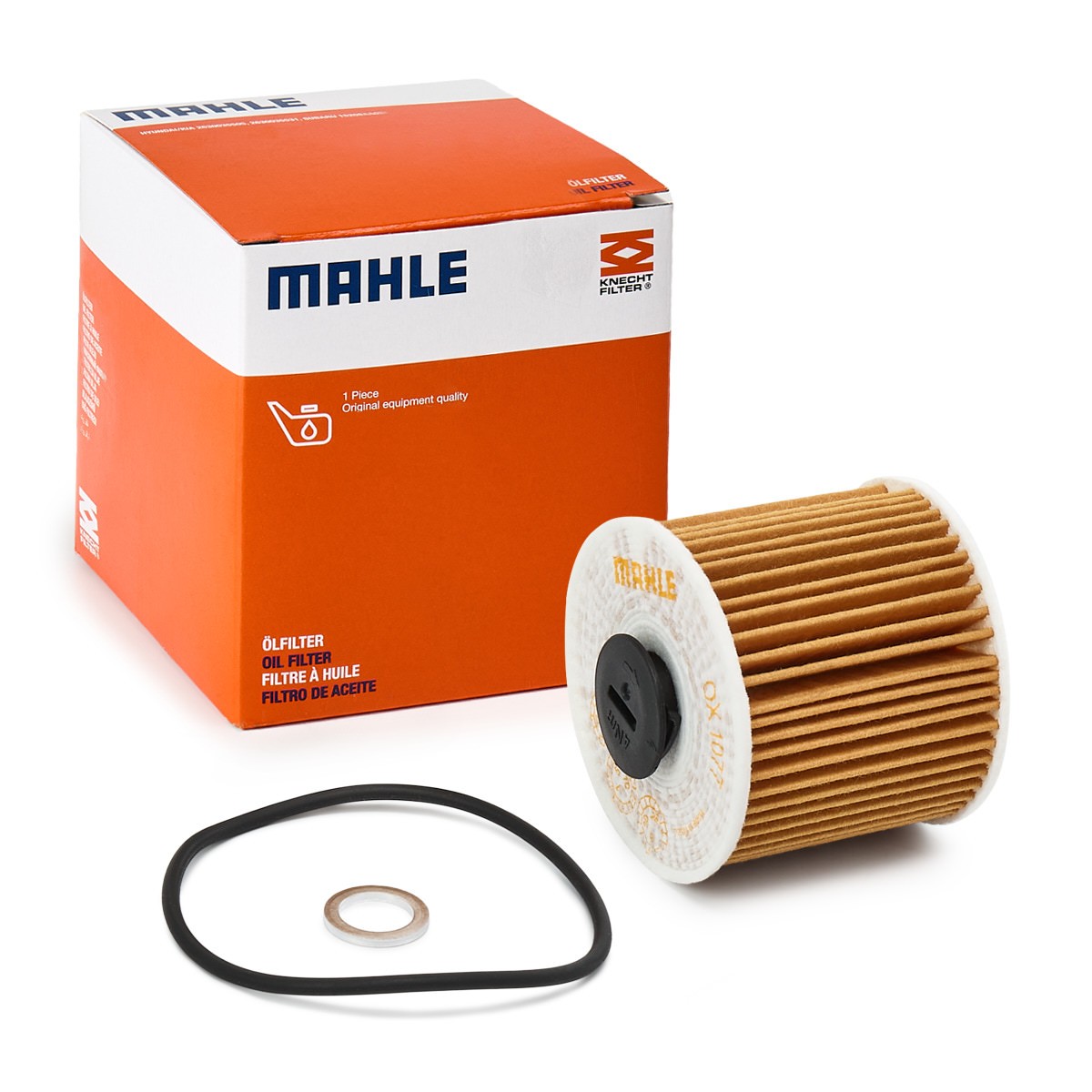 MAHLE Olejový filter OX 1077D MAHLE OX1077D Olejový filter Venue (QX, QXI) cena